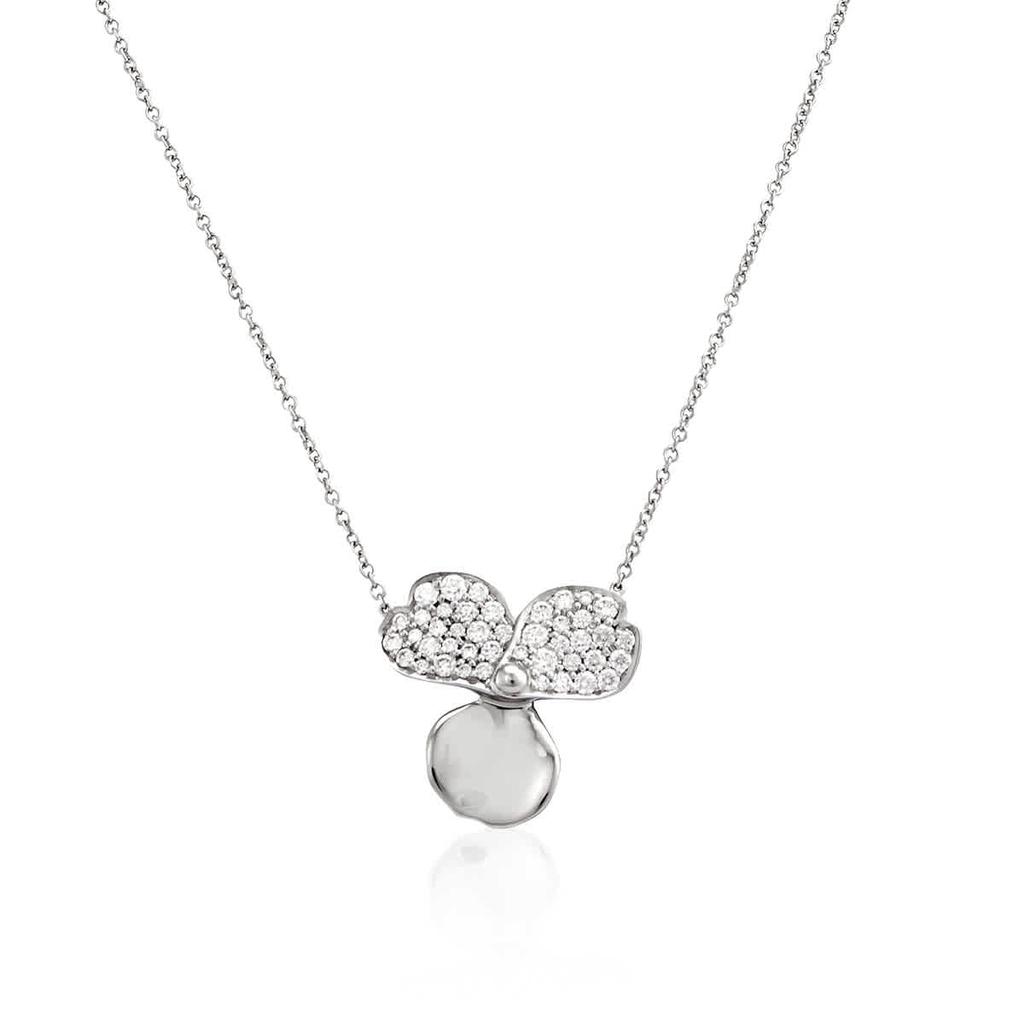 Tiffany Ladies Diamond Flower Pendant商品第2张图片规格展示