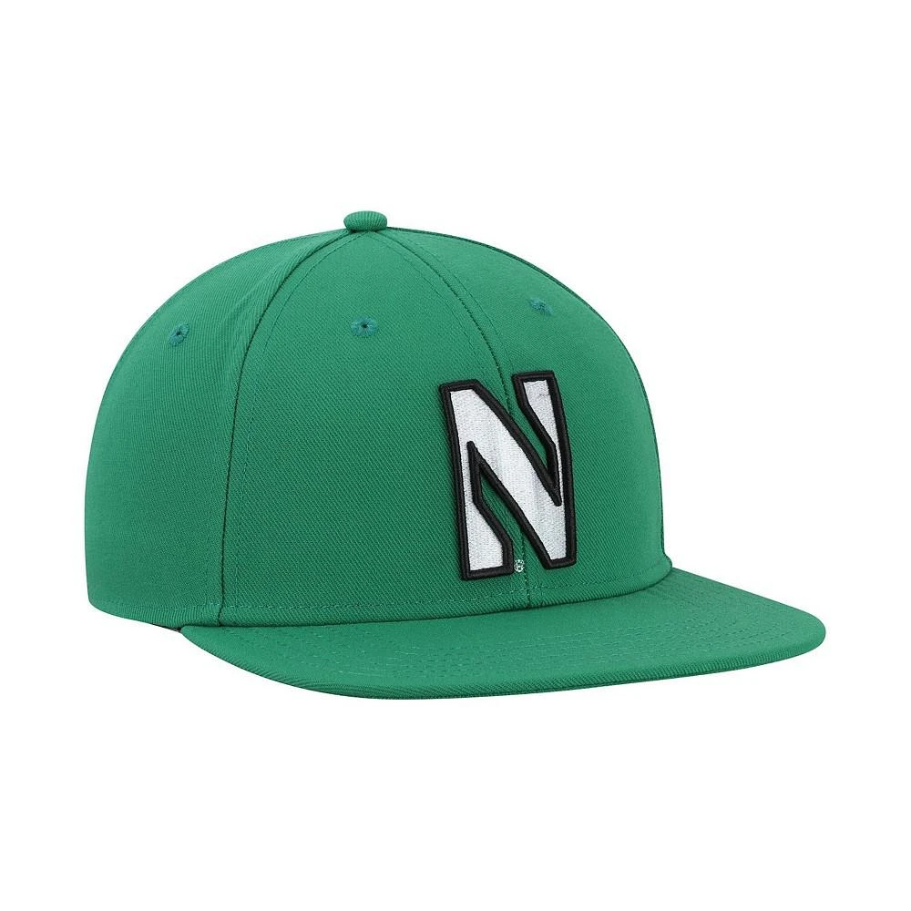 商品Under Armour|Men's Kelly Green Northwestern Wildcats On-Field Baseball Fitted Hat,价格¥238,第4张图片详细描述