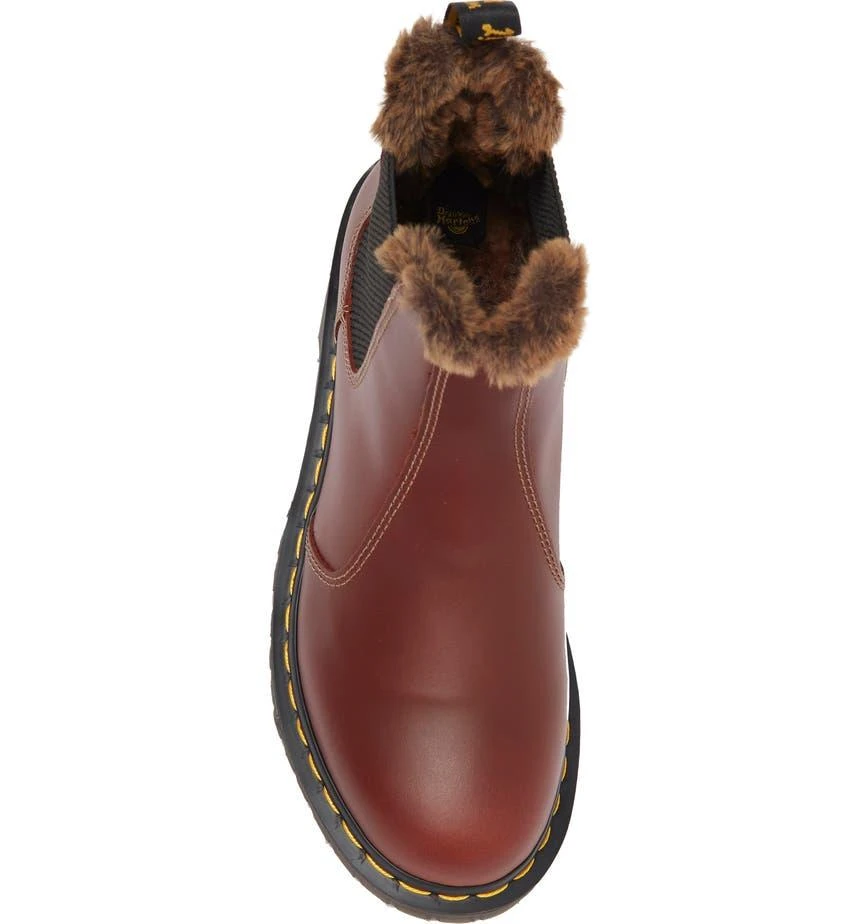 商品Dr. Martens|Leonore Faux Fur Lined Lug Sole Chelsea Boot,价格¥722,第5张图片详细描述