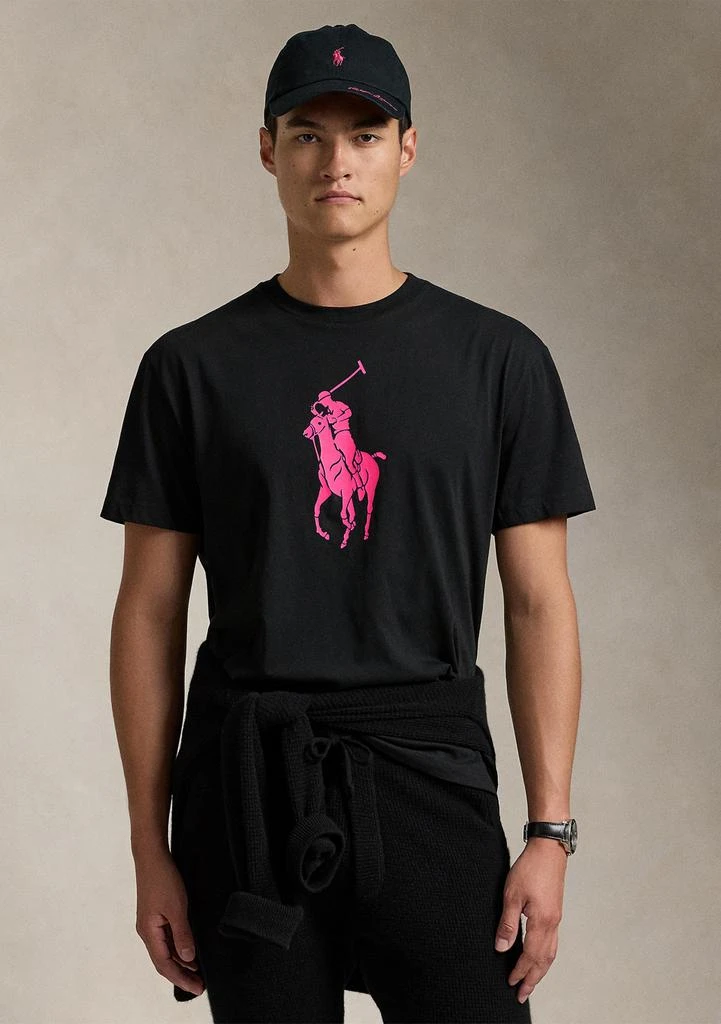 商品Ralph Lauren|Pink Pony Classic Fit Jersey T-Shirt,价格¥480,第2张图片详细描述