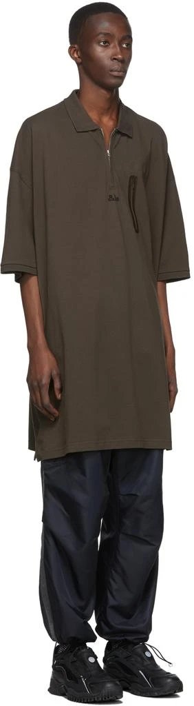 商品Random Identities|Brown Oversized Polo,价格¥1213,第2张图片详细描述