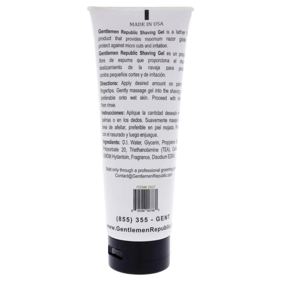 商品Gentlemen Republic|Shaving Gel by Gentlemen Republic for Men - 8 oz Shaving Gel,价格¥75,第2张图片详细描述