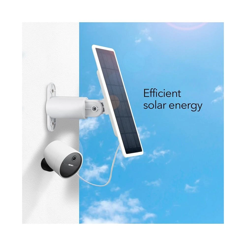 商品Wasserstein|Solar Panel for SimpliSafe Wireless Outdoor Security Camera - Powerful SimpliSafe Outdoor Camera Solar Panel (White, 1 Pack),价格¥269,第2张图片详细描述