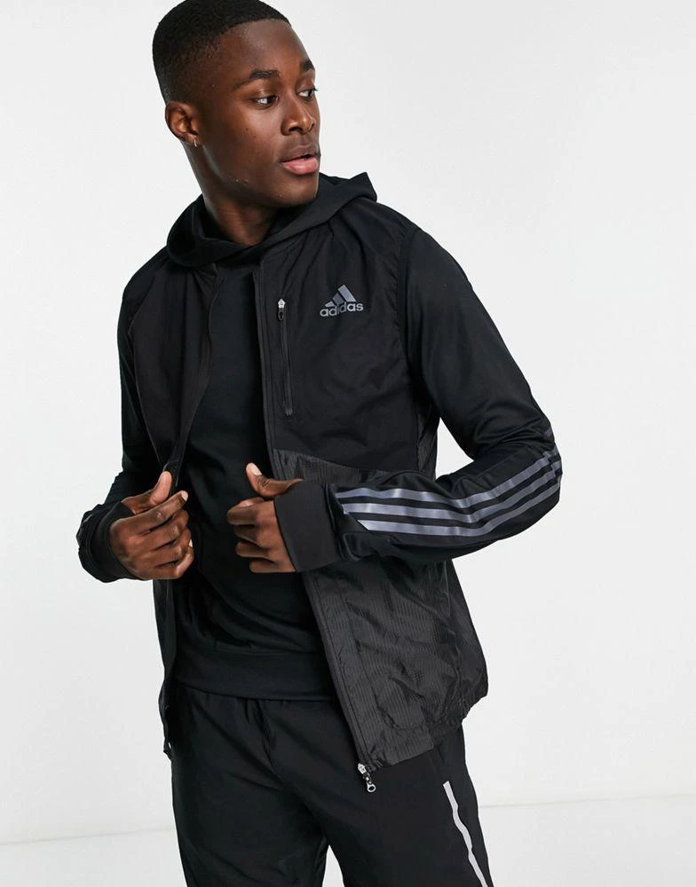 商品Adidas|adidas Running AdiZero gilet in black,价格¥687,第1张图片