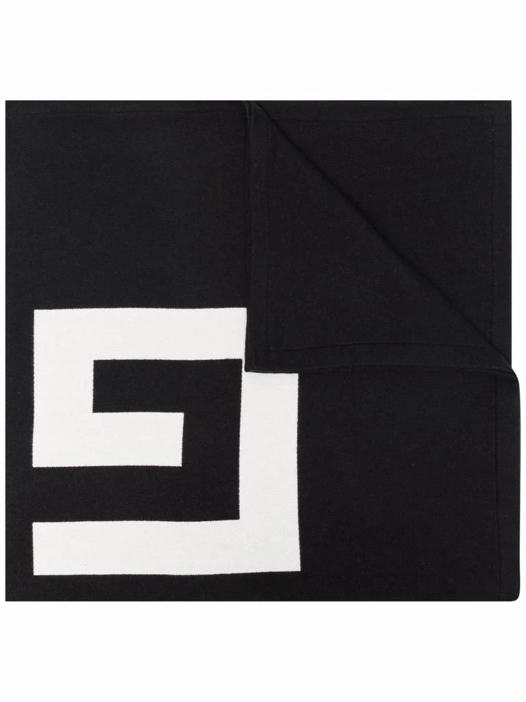 商品Givenchy|GIVENCHY - Logo Cotton Scarf,价格¥3305,第1张图片