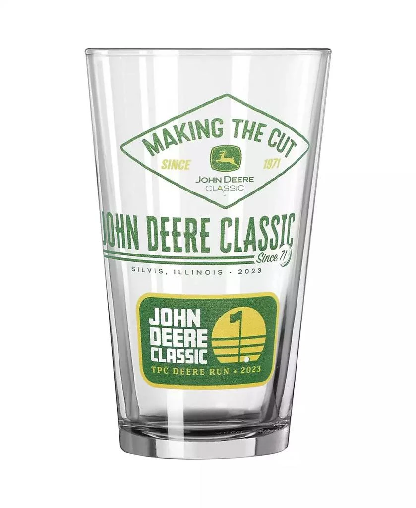 商品Atlantic Group Distribution|PGA TOUR 16 Oz John Deere Classic Scatter Pint Glass,价格¥149,第2张图片详细描述