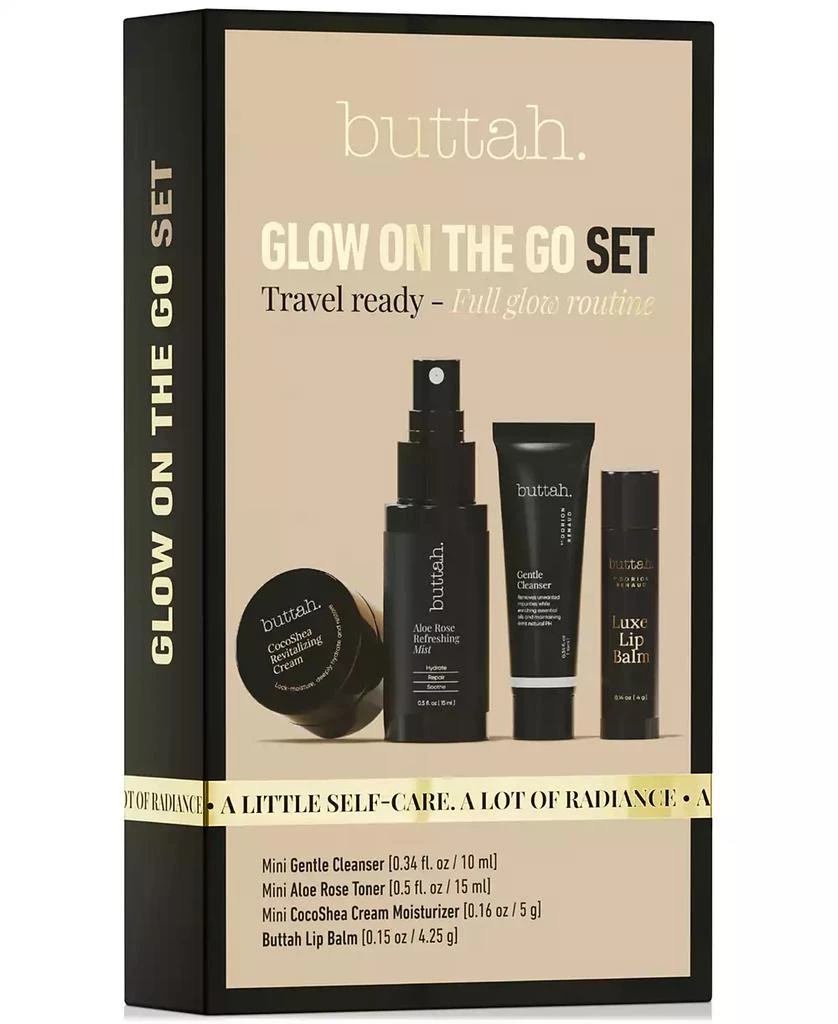 商品Buttah Skin|4-Pc. Glow On The Go Set,价格¥157,第1张图片