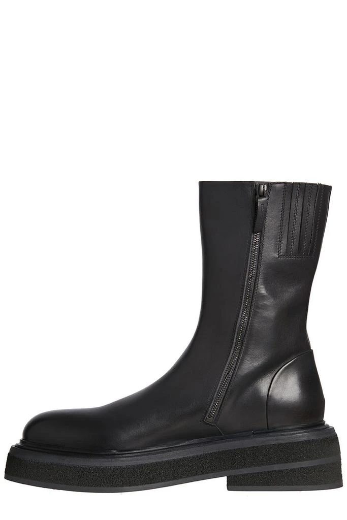 商品Marsèll|Marsèll Round Toe Ankle Boots,价格¥4141,第3张图片详细描述