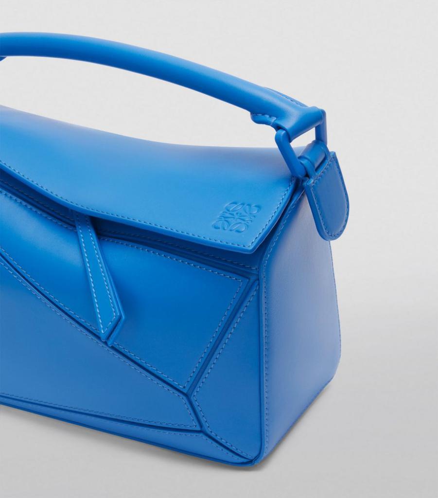 商品Loewe|Small Leather Puzzle Top-Handle Bag,价格¥21545,第6张图片详细描述