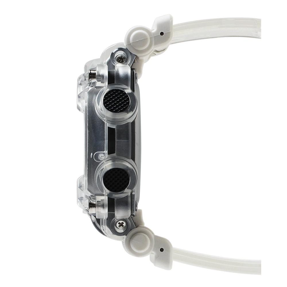 Men's Analog Digital Clear Resin Strap Watch 50mm商品第3张图片规格展示