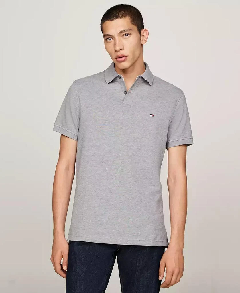 商品[国内直发] Tommy Hilfiger|男士经典版型弹力 Polo 衫 多款配色可选,价格¥376,第1张图片