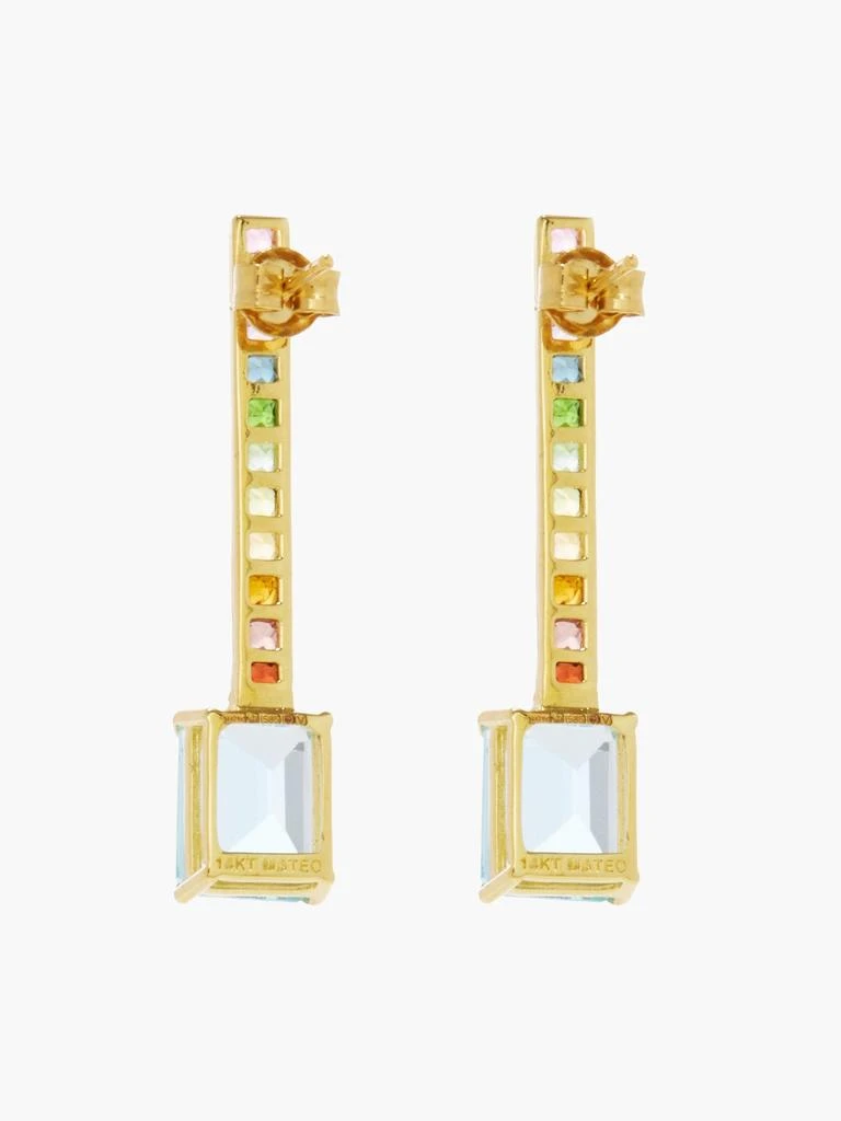 商品MATEO|Somewhere Over The Rainbow topaz earrings,价格¥15264,第5张图片详细描述