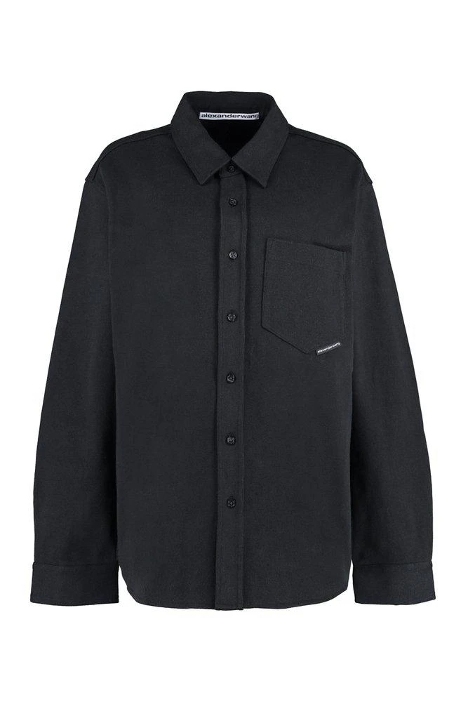 商品Alexander Wang|Alexander Wang Buttoned Long-Sleeved Shirt,价格¥1693,第1张图片