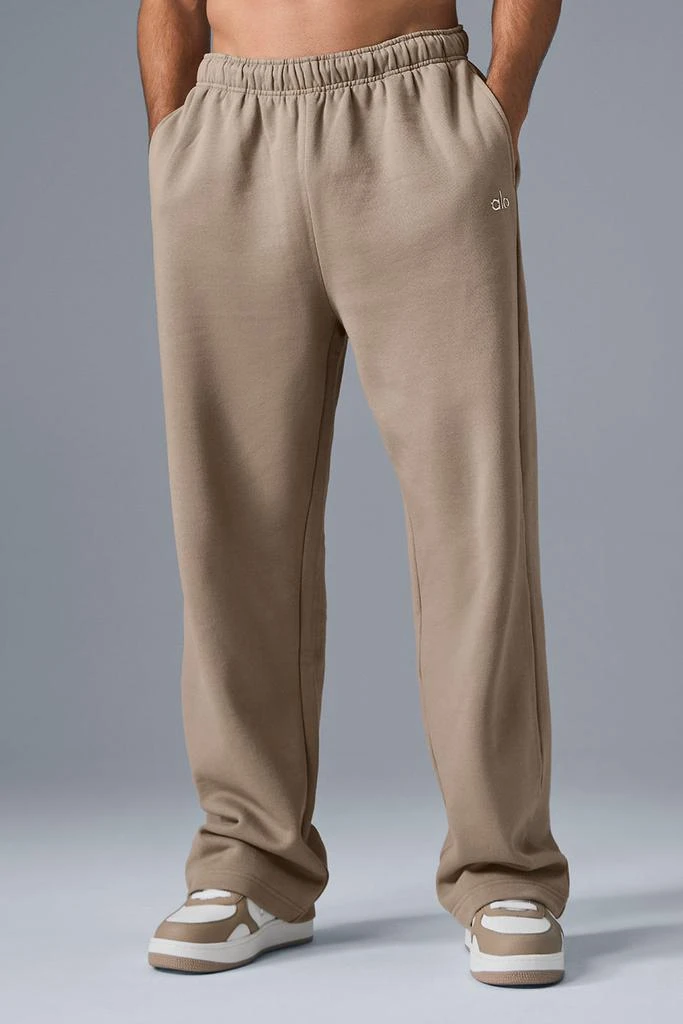 商品Alo|Accolade Straight Leg Sweatpant - Gravel,价格¥673,第1张图片详细描述