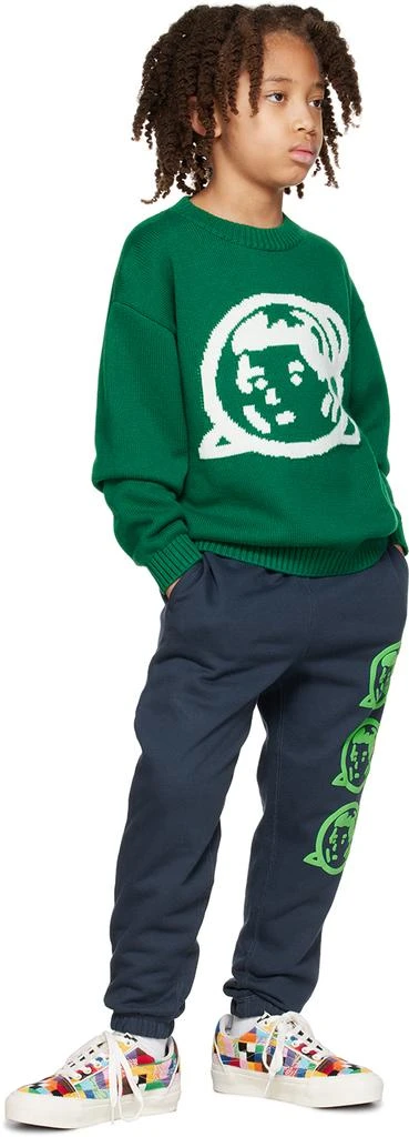 商品Billionaire Boys Club|Kids Green Intarsia Sweater,价格¥416,第4张图片详细描述