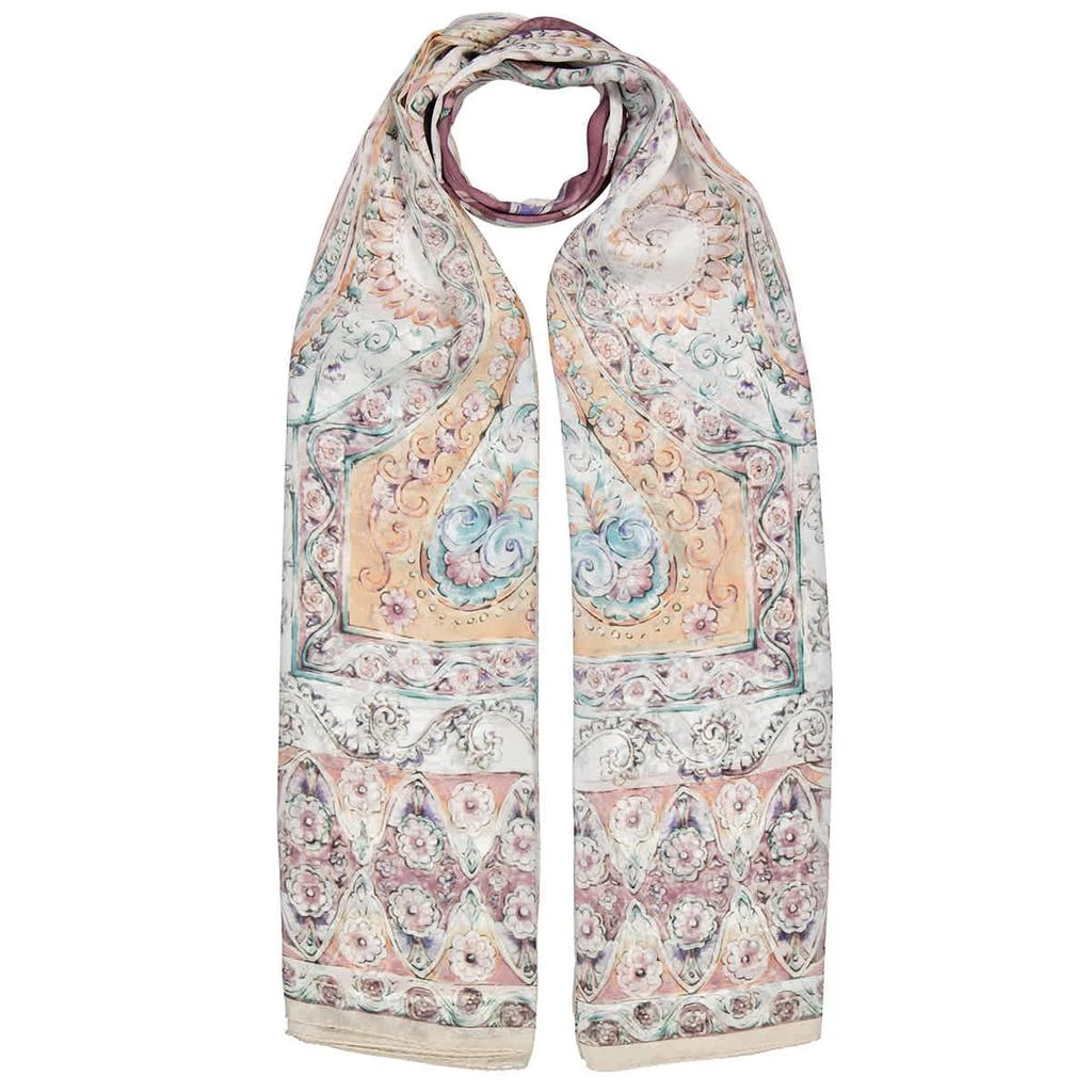 商品Max Mara|Max Mara Dimma2 Chiffon Paisley Print Silk Scarf,价格¥875,第1张图片