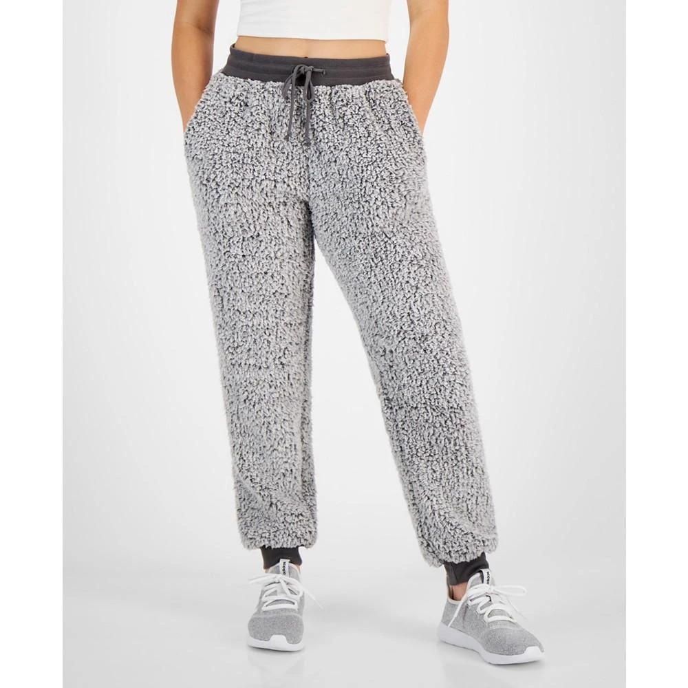 商品Hippie Rose|Juniors' Sherpa Drawstring Jogger Pants,价格¥54,第1张图片