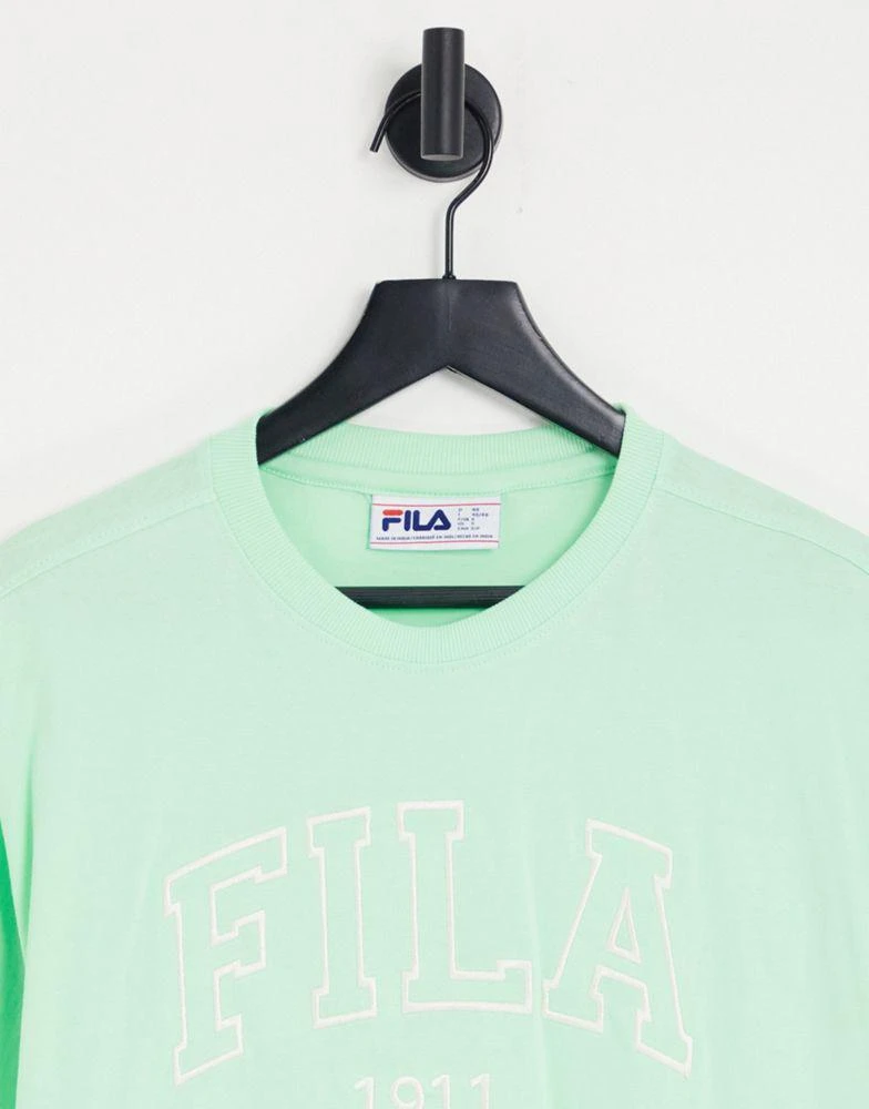 商品Fila|Fila varsity t-shirt in green,价格¥159,第2张图片详细描述