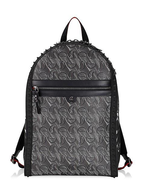 商品Christian Louboutin|Backparis Cotton-Blend Backpack,价格¥15383,第1张图片