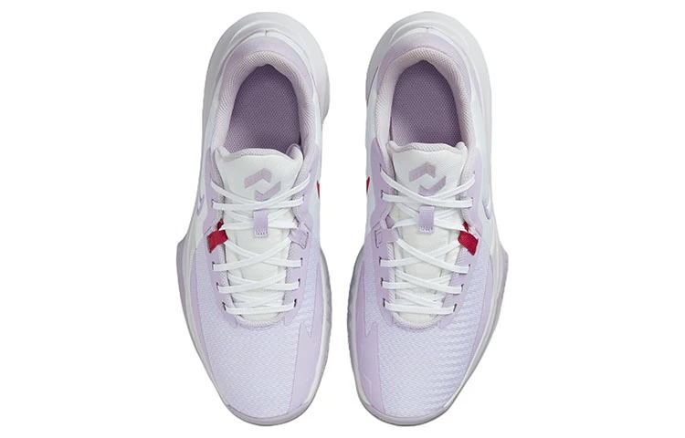 商品[国内直发] NIKE|Precision 6 精密6 防滑 低帮 实战篮球鞋 男款 白紫,价格¥365,第5张图片详细描述