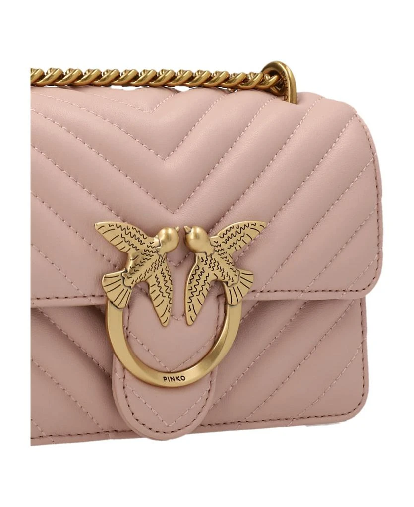 商品PINKO|'love Mini Icon Chevron' Shoulder Bag,价格¥2241,第3张图片详细描述
