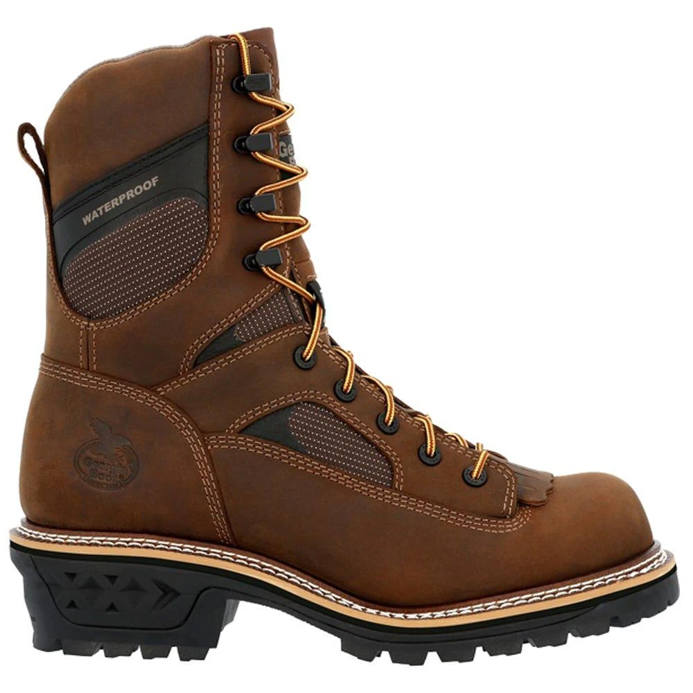 商品Georgia Boots|LTX Logger CT 9 Inch Waterproof Composite Toe Work Boots,价格¥1703,第1张图片