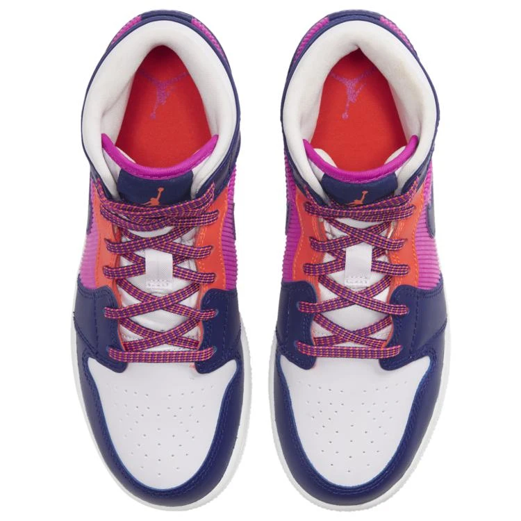 商品Jordan|Jordan AJ 1 Mid - Girls' Grade School篮球鞋,价格¥670,第4张图片详细描述