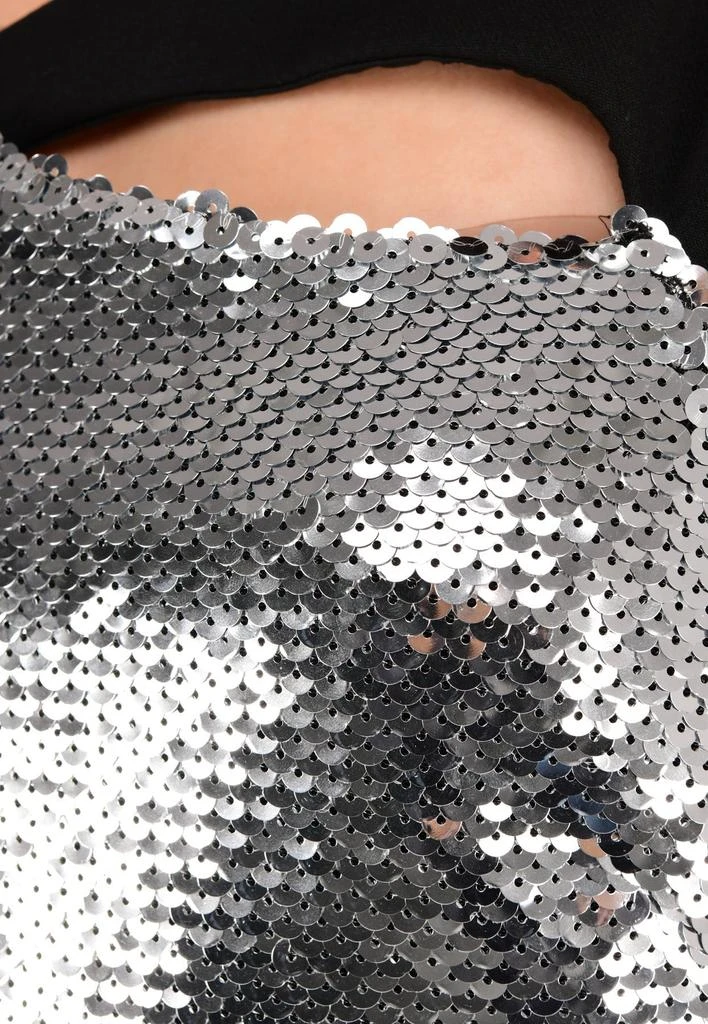 商品Mugler|Nickel Robe Sequinned Dress,价格¥12255,第4张图片详细描述