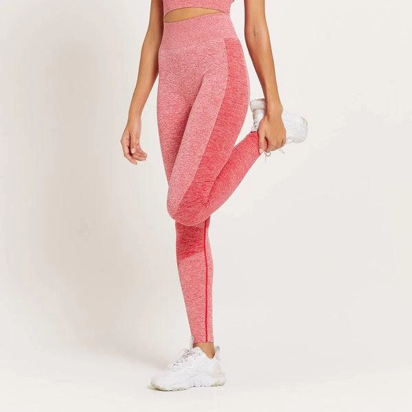 商品Myprotein|MP Women's Curve High Waisted Leggings - Danger Marl,价格¥206,第1张图片