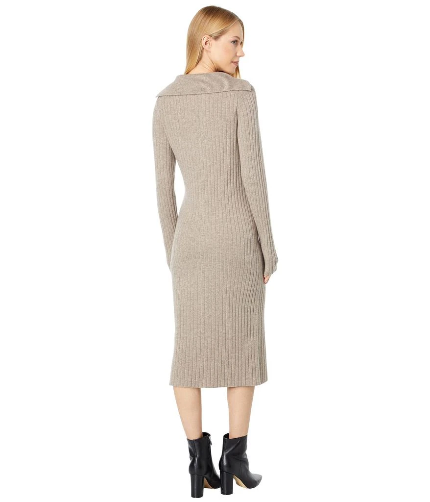 商品Vince|Ribbed Polo Dress in Wool & Cashmere Blend,价格¥1533,第2张图片详细描述