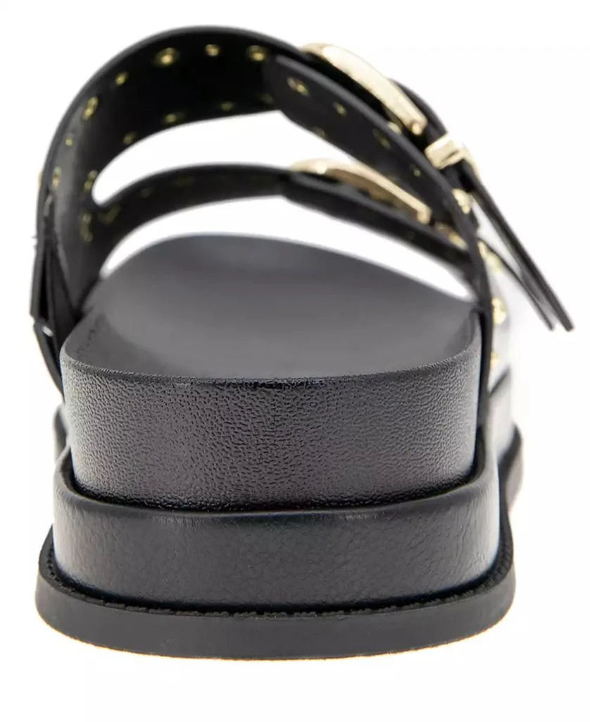 商品BCBG|Women's Barah Chunky Footbed Double Buckle Slip-On Sandals,价格¥320,第3张图片详细描述