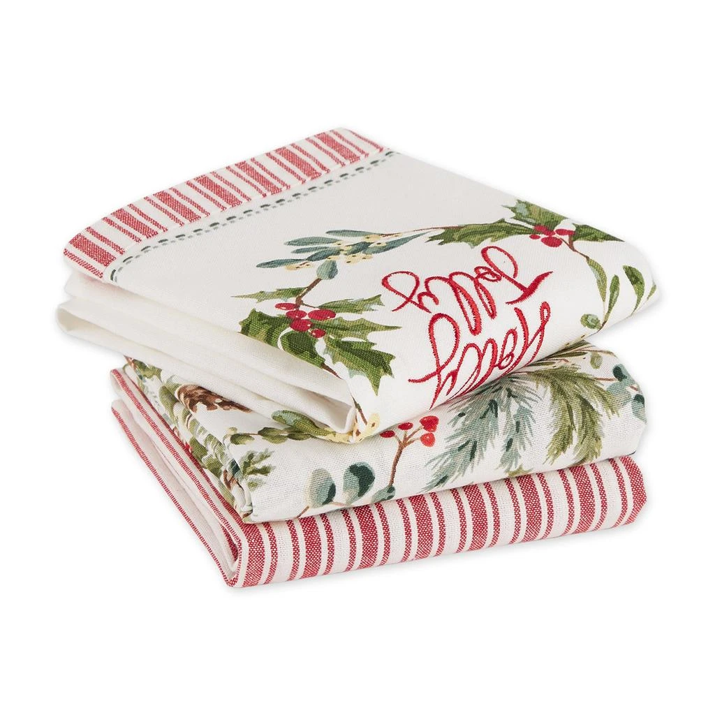 Assorted Holly Jolly Sprigs Dishtowel 商品