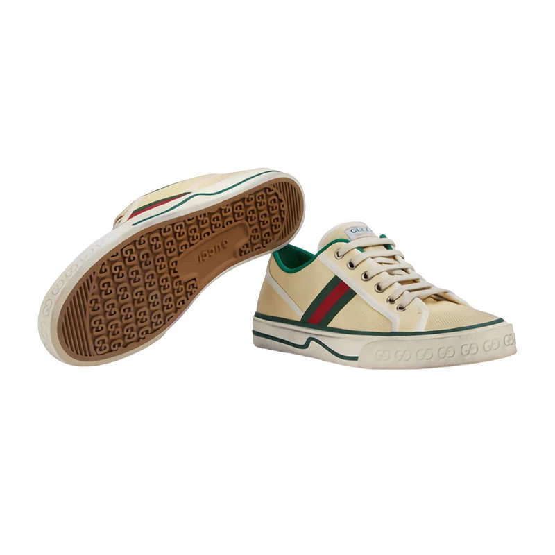 【预售3-7天】GUCCI/古驰 新款女士米色 Tennis 1977休闲运动鞋606110GZO309361 商品