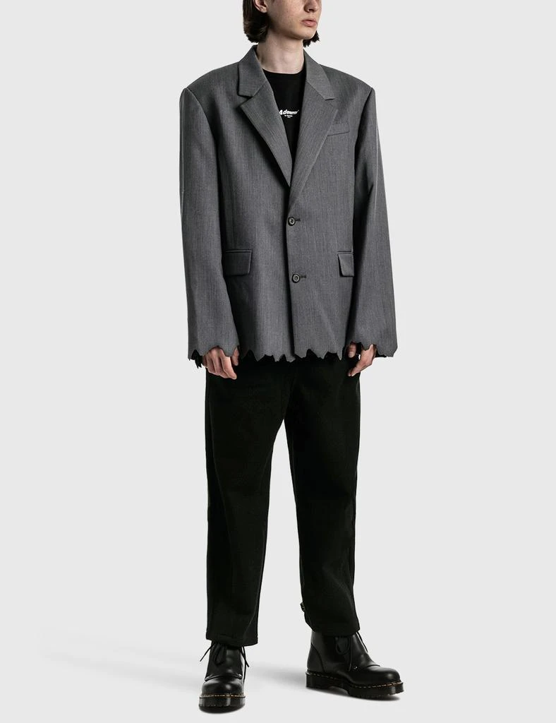 商品ADER error|Destroyed Hem Wool Blazer,价格¥3412,第5张图片详细描述