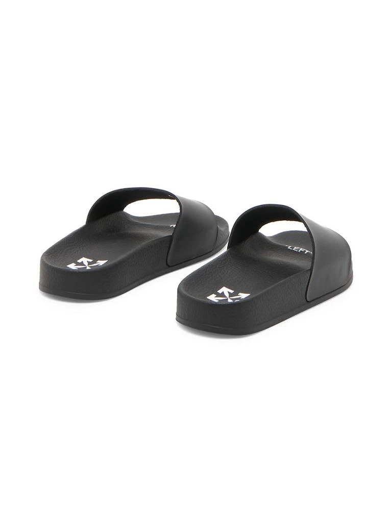 商品Off-White|Little Kid's & Kid's Logo Pool Slides,价格¥463,第2张图片详细描述