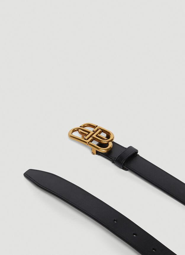 Logo Belt in Black商品第2张图片规格展示