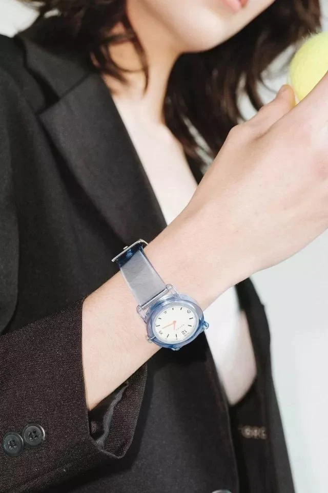 商品BREDA|BREDA  'Play' Transparent Recycled Plastic Watch,价格¥540,第1张图片