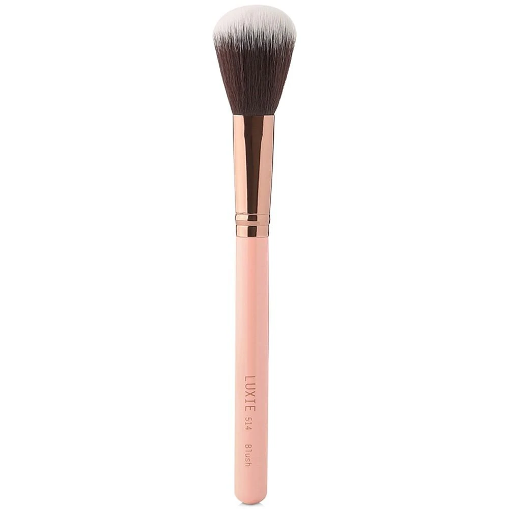 商品Luxie|514 Rose Gold Blush Brush,价格¥136,第1张图片