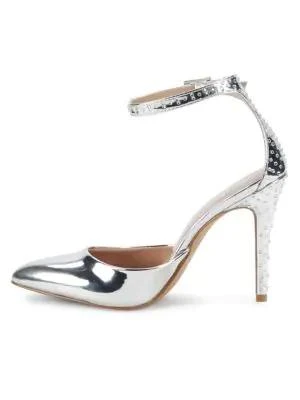 商品Charles David|Studded Metallic Pumps,价格¥200,第4张图片详细描述