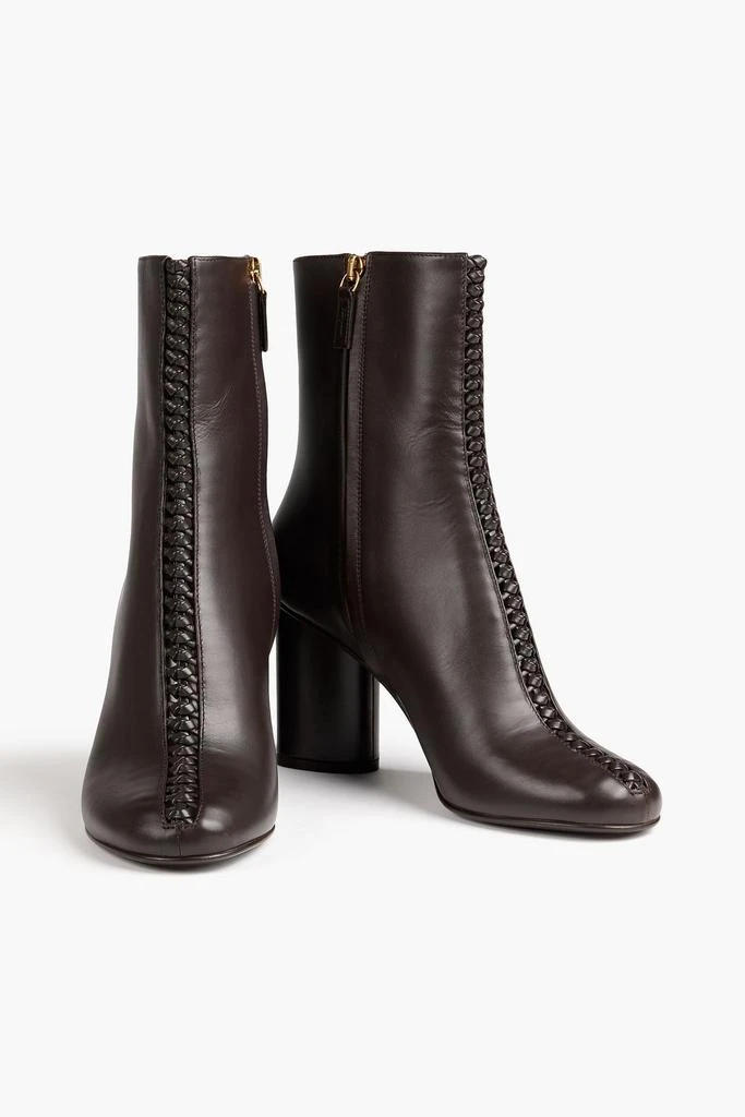 商品Salvatore Ferragamo|Joy knotted leather ankle boots,价格¥2160,第2张图片详细描述