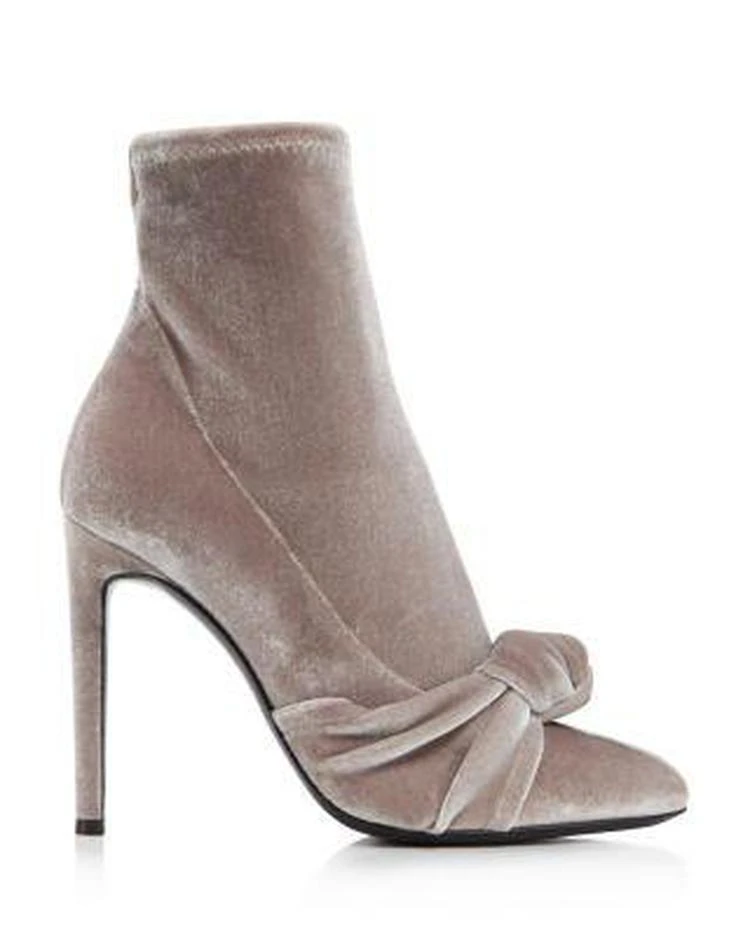 商品Giuseppe Zanotti|Bimba Suede High-Heel Sock Booties ,价格¥2380,第2张图片详细描述