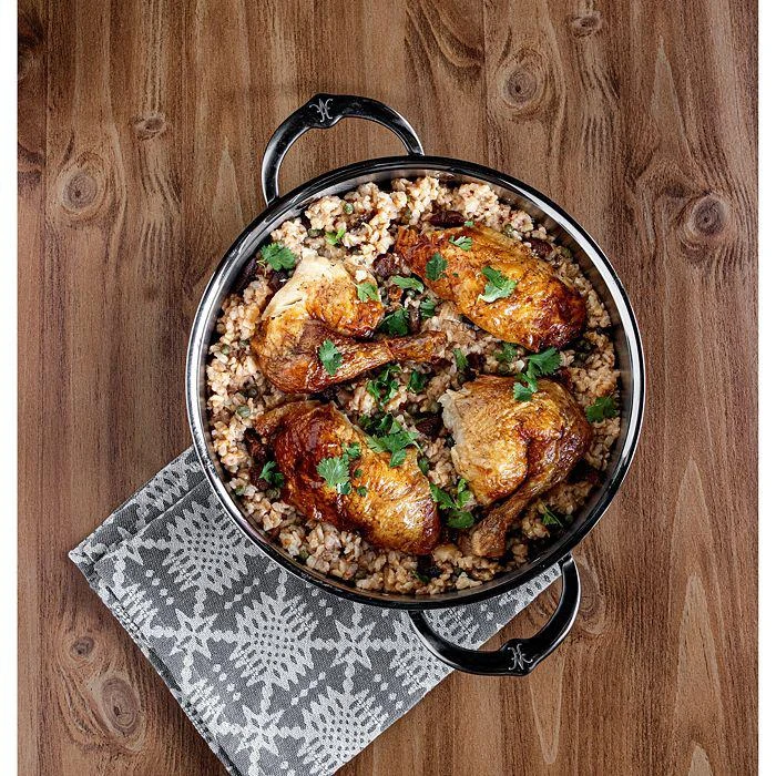 ProBond™ 3.5 Quart Forged Stainless Steel Sauteuse with Lid 商品