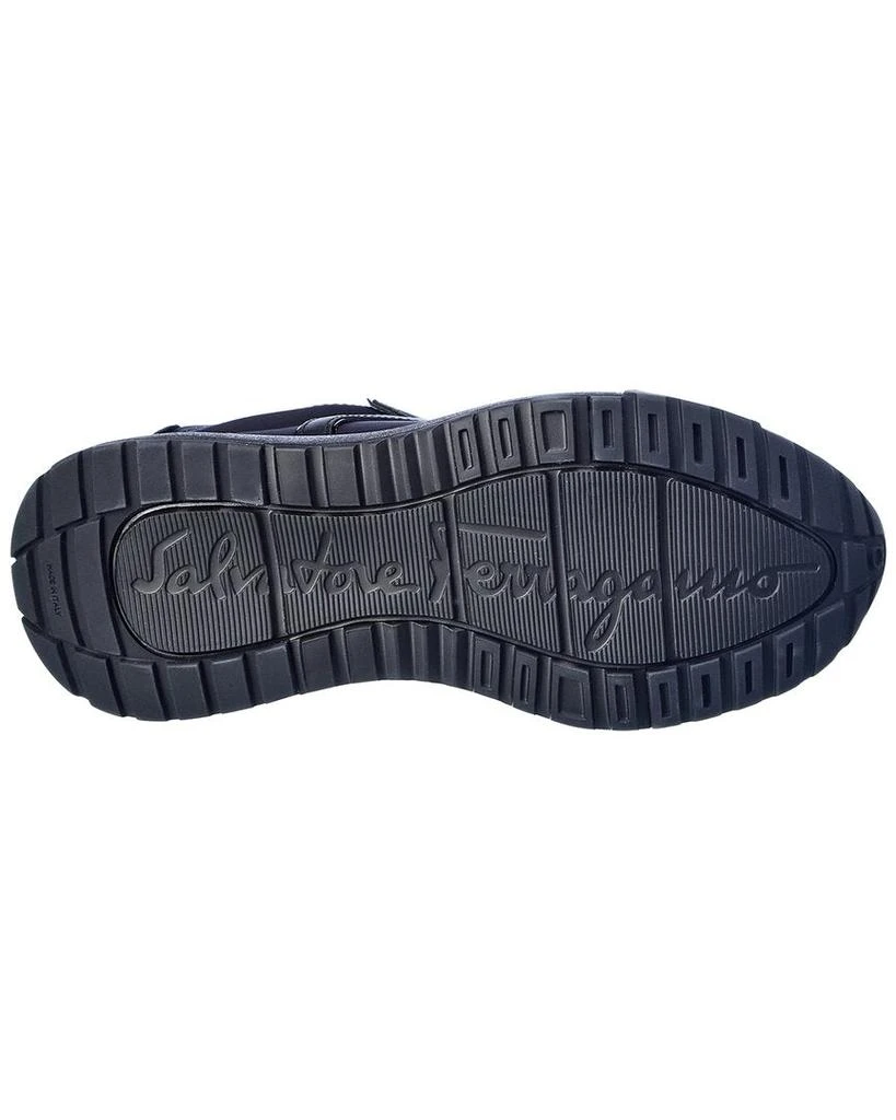 商品Salvatore Ferragamo|Salvatore Ferragamo Shiro Neoprene & Leather Sneaker,价格¥2633,第4张图片详细描述