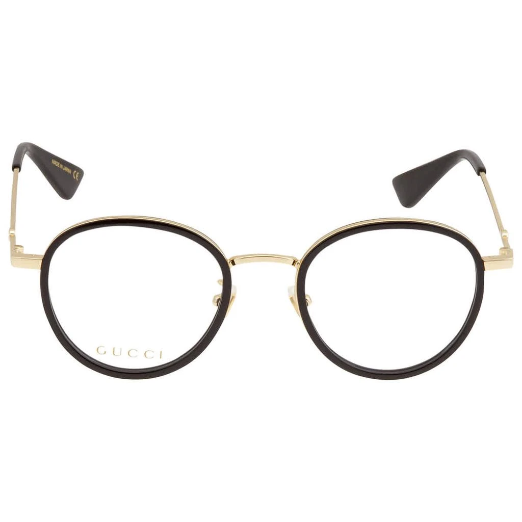 商品Gucci|Gucci Clear Demo Round Unisex Eyeglasses GG0608OK 001 49,价格¥1411,第2张图片详细描述