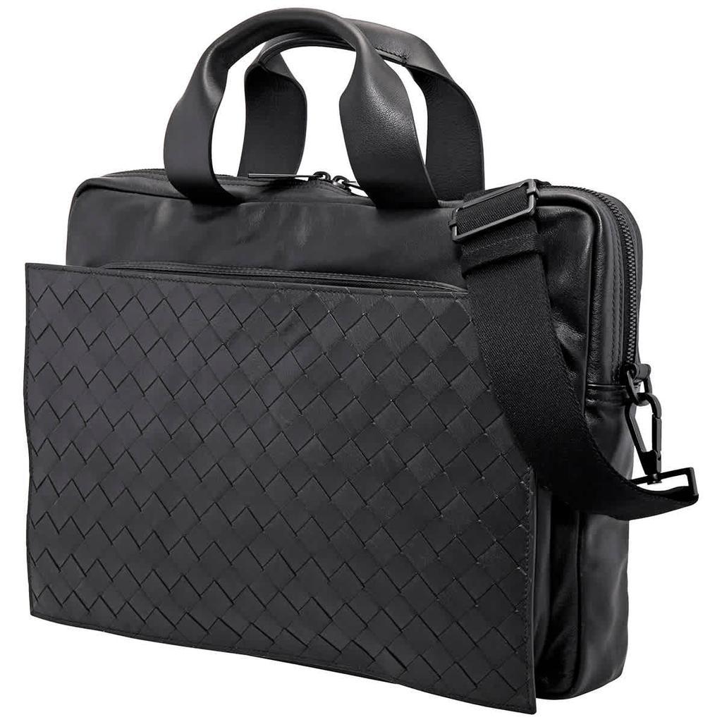 商品Bottega Veneta|Intrecciato Ultra-light Leather Briefcase,价格¥12563,第1张图片