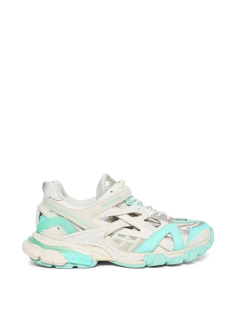 商品Balenciaga|Track 2.0 Open Sneakers Mint And Grey,价格¥3879,第1张图片