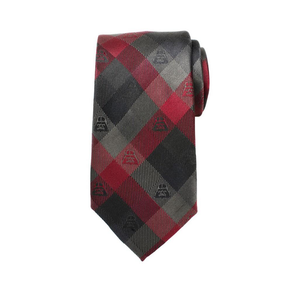 Darth Vader Plaid Men's Tie商品第1张图片规格展示