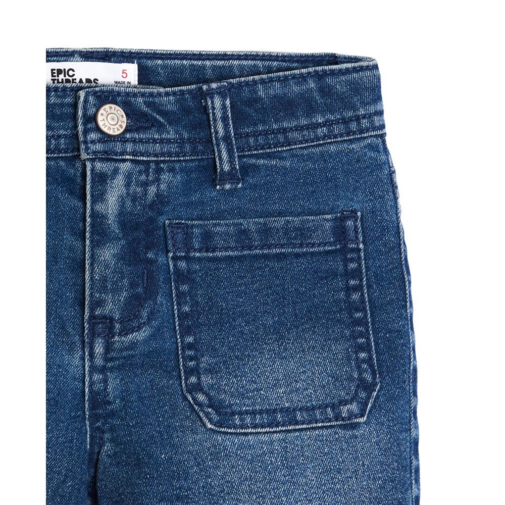 Little Girls Denim Shorts, Created For Macy's商品第5张图片规格展示