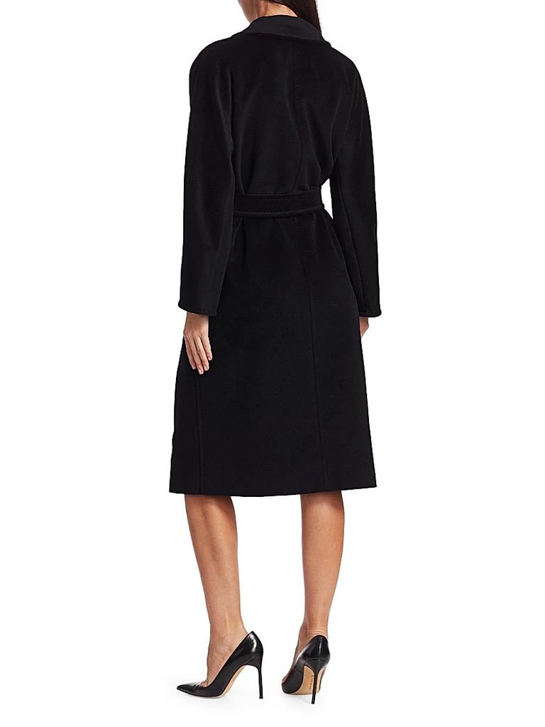 商品Max Mara|101801 Icon Madame Wool & Cashmere Double-Breasted Coat,价格¥33228,第5张图片详细描述