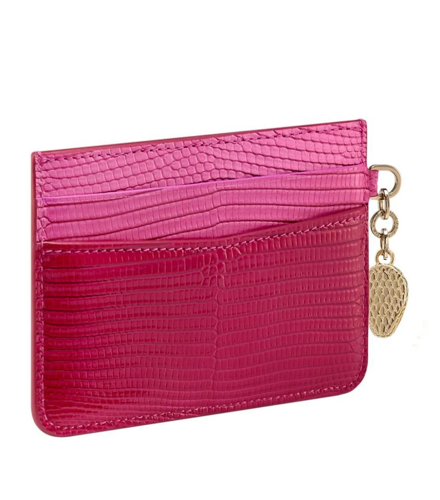商品BVLGARI|Lizard Serpenti ForeverCard Holder,价格¥7210,第2张图片详细描述
